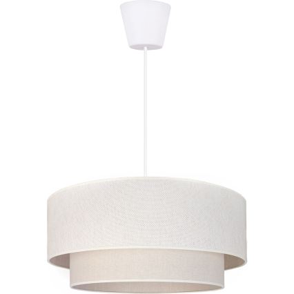 Brilagi - LED kábeles függőlámpa BOHO ECO 1xE27/10W/230V átmérő 40 cm krémszínű