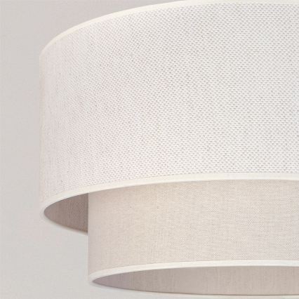 Brilagi - LED kábeles függőlámpa BOHO ECO 1xE27/10W/230V átmérő 40 cm krémszínű