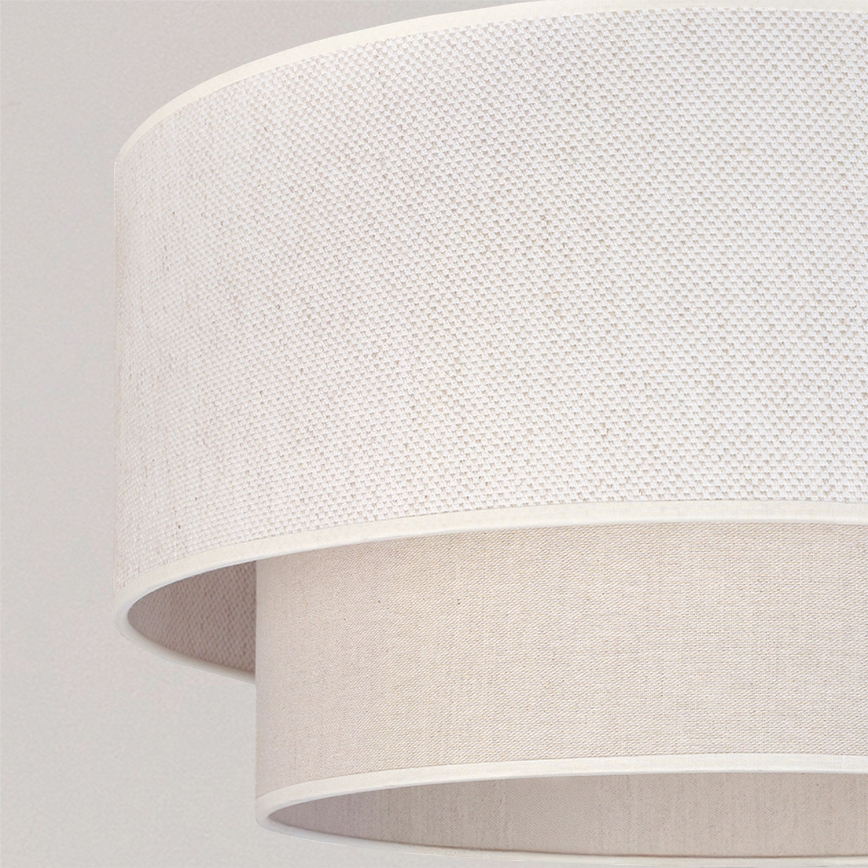 Brilagi - LED kábeles függőlámpa BOHO ECO 1xE27/10W/230V átmérő 40 cm krémszínű