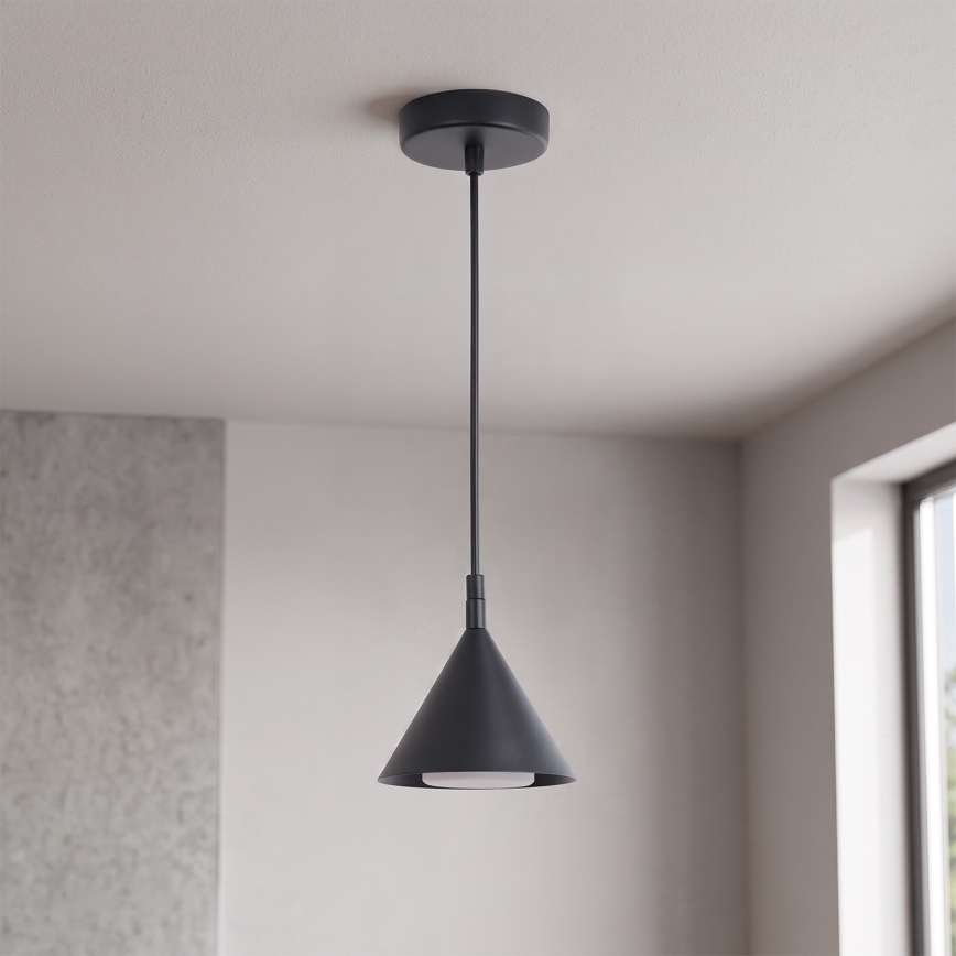 BRILAGI - LED Kábeles függőlámpa CONE SINGLE 1xGX53/15W/230V fekete