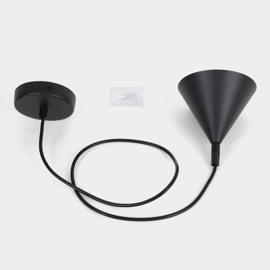 BRILAGI - LED Kábeles függőlámpa CONE SINGLE 1xGX53/15W/230V fekete