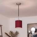 Brilagi - LED kábeles függőlámpa NUBILA 1xE27/60W/230V Ø 14 cm fekete/pompei vörös