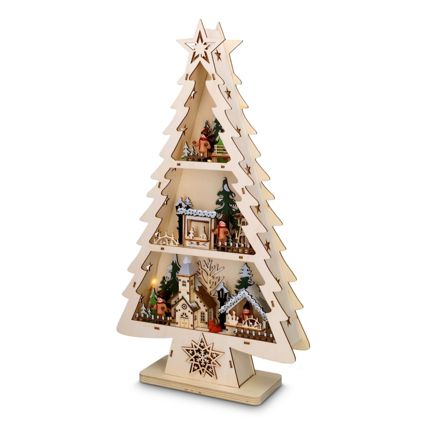 Brilagi - LED karácsonyfa dekoráció LED/3xAA