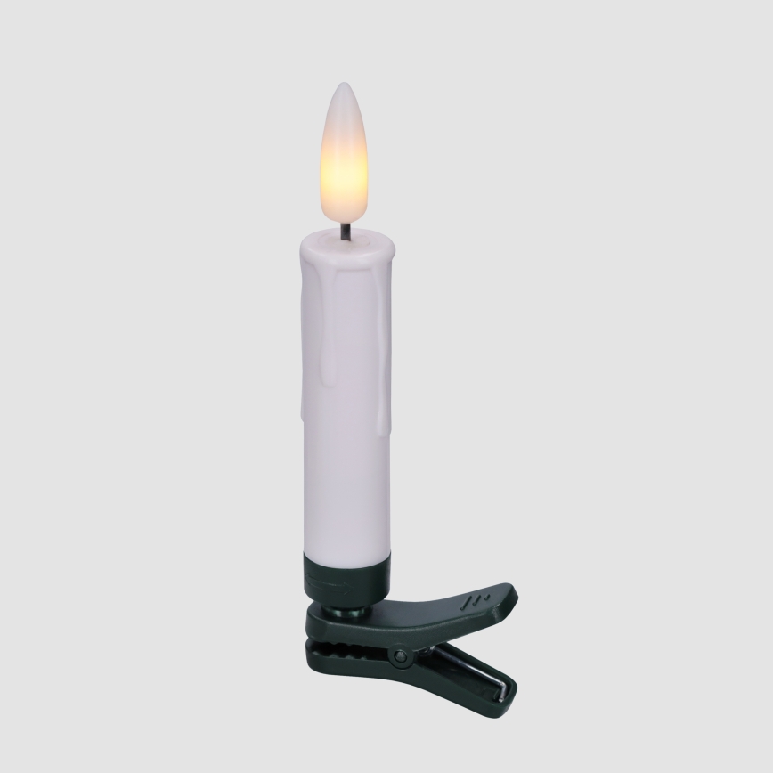 BRILAGI - LED karácsonyfa világítás 10xLED/10xAAA fehér + távirányító