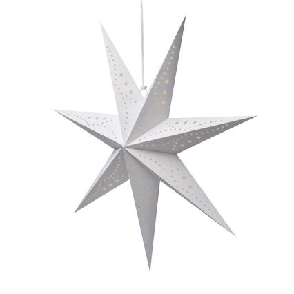 Brilagi - LED karácsonyi dekoráció LED/2xAA 60 cm-es csillag meleg fehér