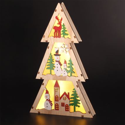 Brilagi - LED karácsonyi dekoráció LED/2xAA karácsonyfa