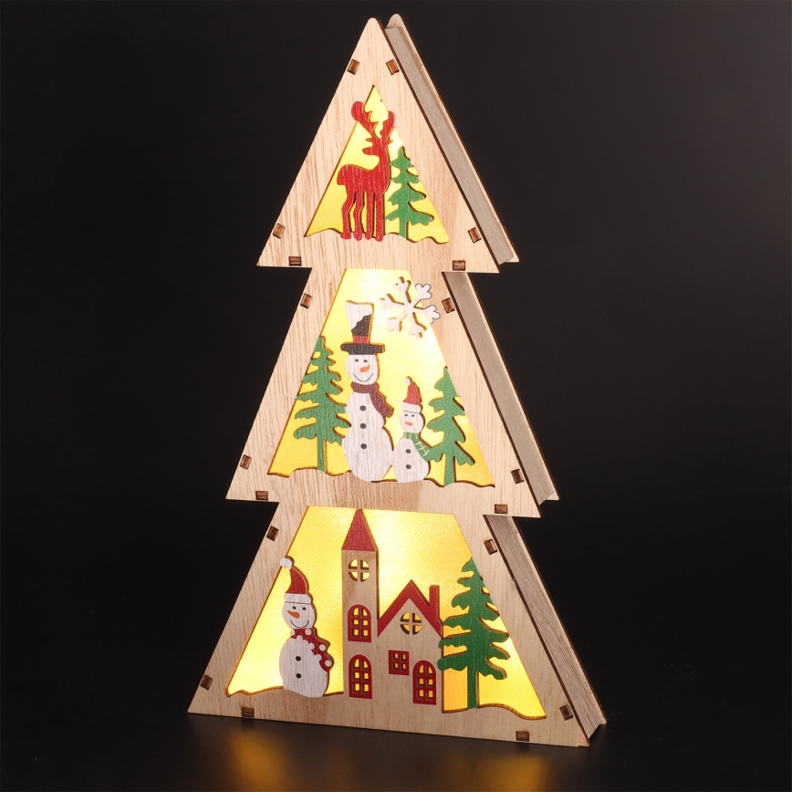 Brilagi - LED karácsonyi dekoráció LED/2xAA karácsonyfa