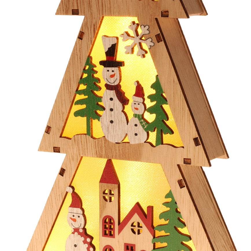 Brilagi - LED karácsonyi dekoráció LED/2xAA karácsonyfa