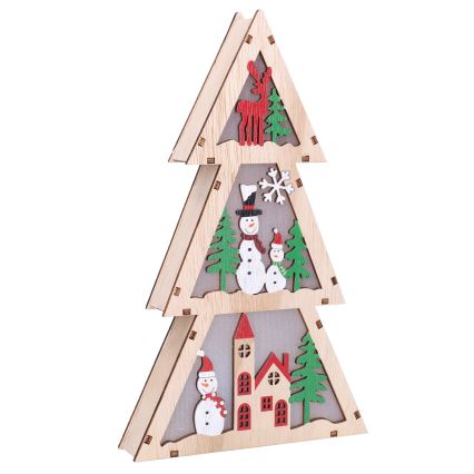 Brilagi - LED karácsonyi dekoráció LED/2xAA karácsonyfa