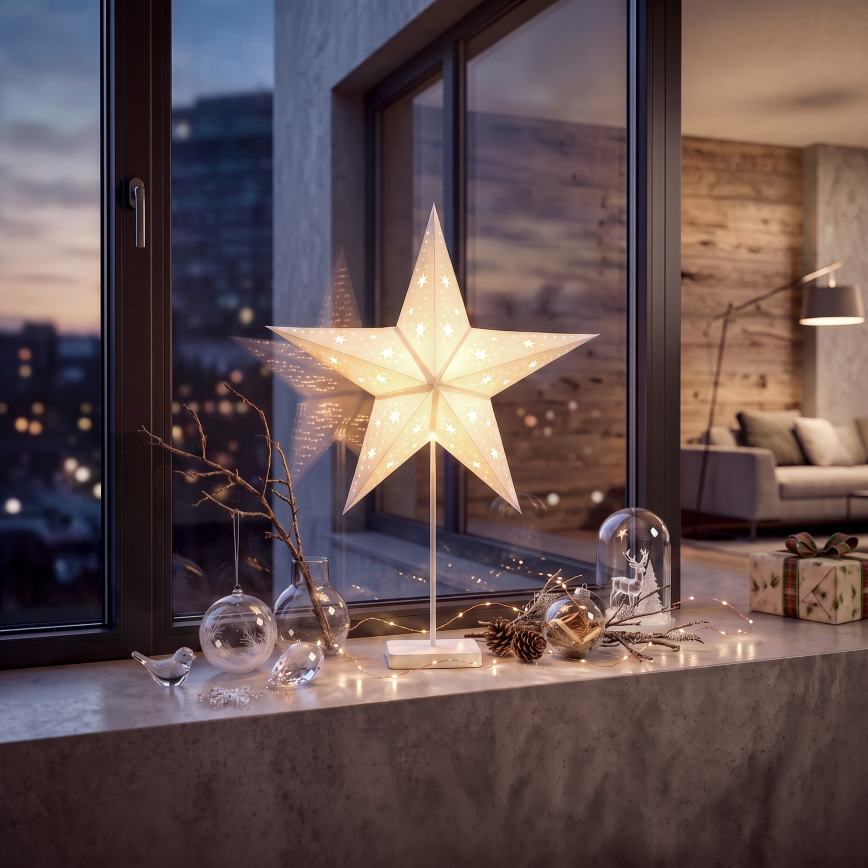 BRILAGI - LED karácsonyi dekoráció LED/3xAA 70x60 cm csillag