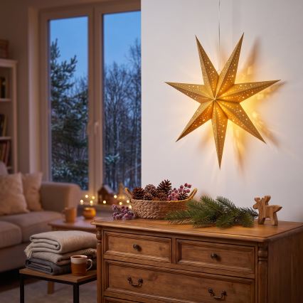 BRILAGI - LED karácsonyi dísz LED/2xAA 60 cm csillag