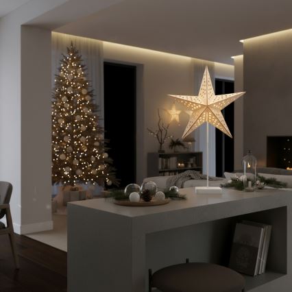 Brilagi - LED karácsonyi dísz LED/3xAA 62x40 cm csillag