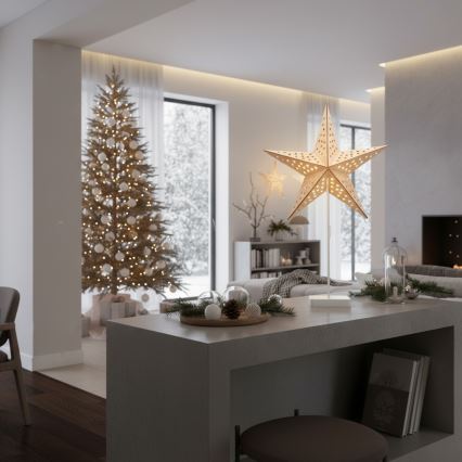Brilagi - LED karácsonyi dísz LED/3xAA 62x40 cm csillag