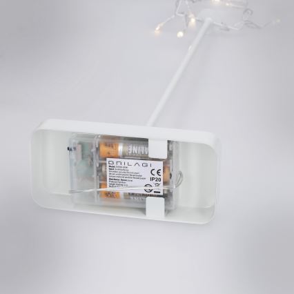 Brilagi - LED karácsonyi dísz LED/3xAA 62x40 cm csillag