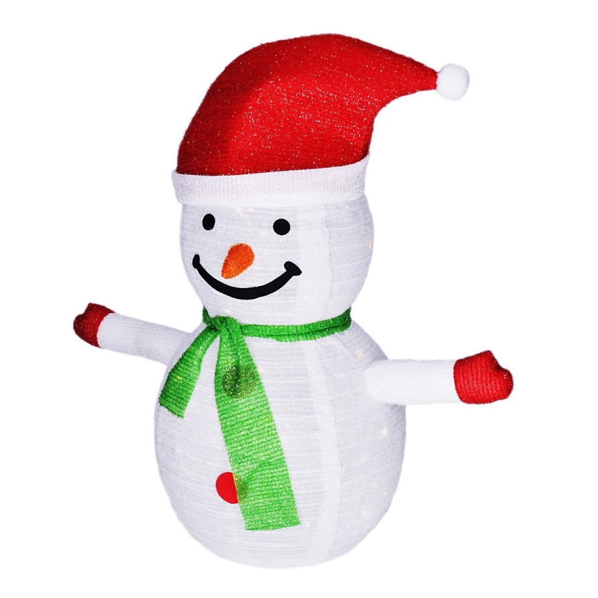 Brilagi - LED karácsonyi kültéri dekoráció 40xLED/3xAA IP44 hóember