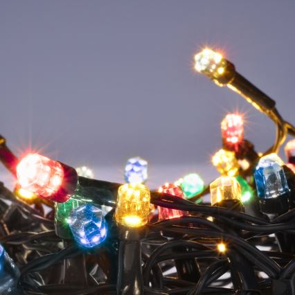 Brilagi - LED karácsonyi kültéri fényfüzér 200xLED/2 funkciós 25m IP44 többszínű