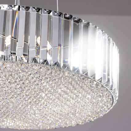 Brilagi - LED Kristály csillár zsinóron GLAMOUR 5xG9/42W/230V