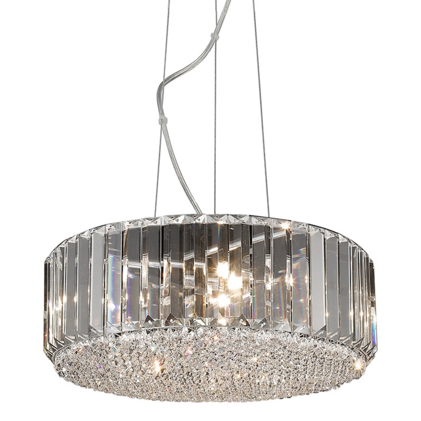 Brilagi - LED Kristály csillár zsinóron GLAMOUR 5xG9/42W/230V