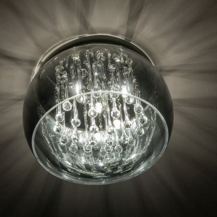Brilagi - JEWEL LED kristályos mennyezeti lámpa 5xG9/40W/230V, átmérő 40 cm