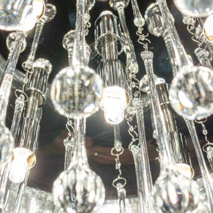 Brilagi - JEWEL LED kristályos mennyezeti lámpa 5xG9/40W/230V, átmérő 40 cm
