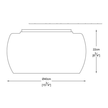 Brilagi - JEWEL LED kristályos mennyezeti lámpa 5xG9/40W/230V, átmérő 40 cm