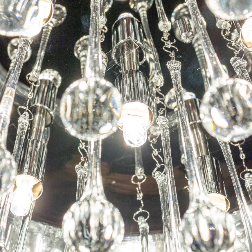 Brilagi - LED kristály mennyezeti lámpa JEWEL 5xG9/42W/230V átm. 40 cm