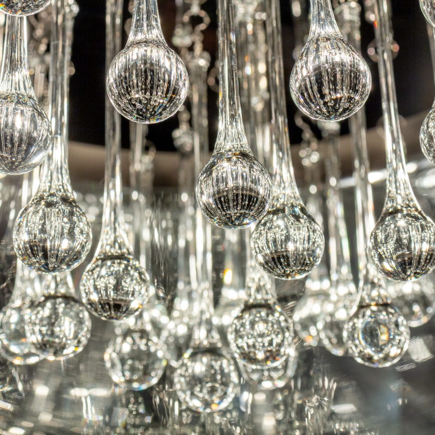 Brilagi - LED kristályos mennyezeti lámpa JEWEL 6xG9/42W/230V átm. 50 cm