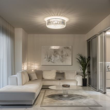 Brilagi - LED kristály mennyezeti lámpa GLAMOUR 5xG9/42W/230V Ø 46 cm