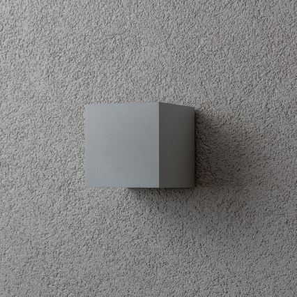 Brilagi - LED Kültéri fali lámpa CUBE LED/6W/230V szürke IP54