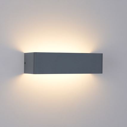Brilagi - LED kültéri fali lámpatest DONNANI LED/12W/230V 30 cm antracit IP44