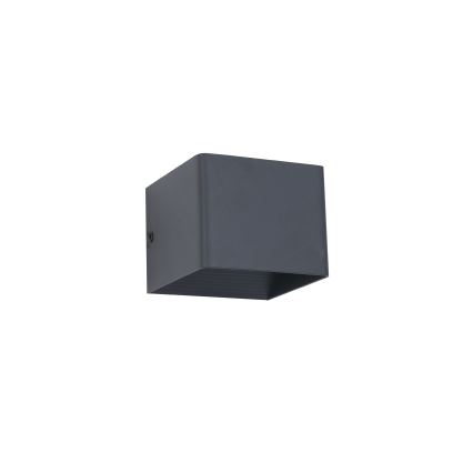 Brilagi - LED kültéri fali lámpa DONNANI LED/5W/230V 10 cm antracit IP44