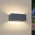 Brilagi - LED kültéri fali lámpa DONNANI LED/7W/230V 20 cm antracit IP44