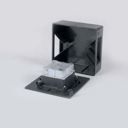 Brilagi - LED kültéri fali lámpa DOUBLERAY LED/6W/230V antracit IP54