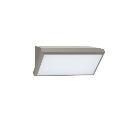 Brilagi - TRIANGLE LED/20W/230V érzékelős kültéri fali lámpatest, szürke, IP65