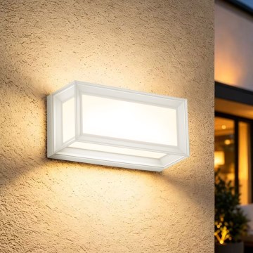 Brilagi - LED kültéri fali lámpa PARKER LED/12W/230V 3000/4500/6000K fehér IP44