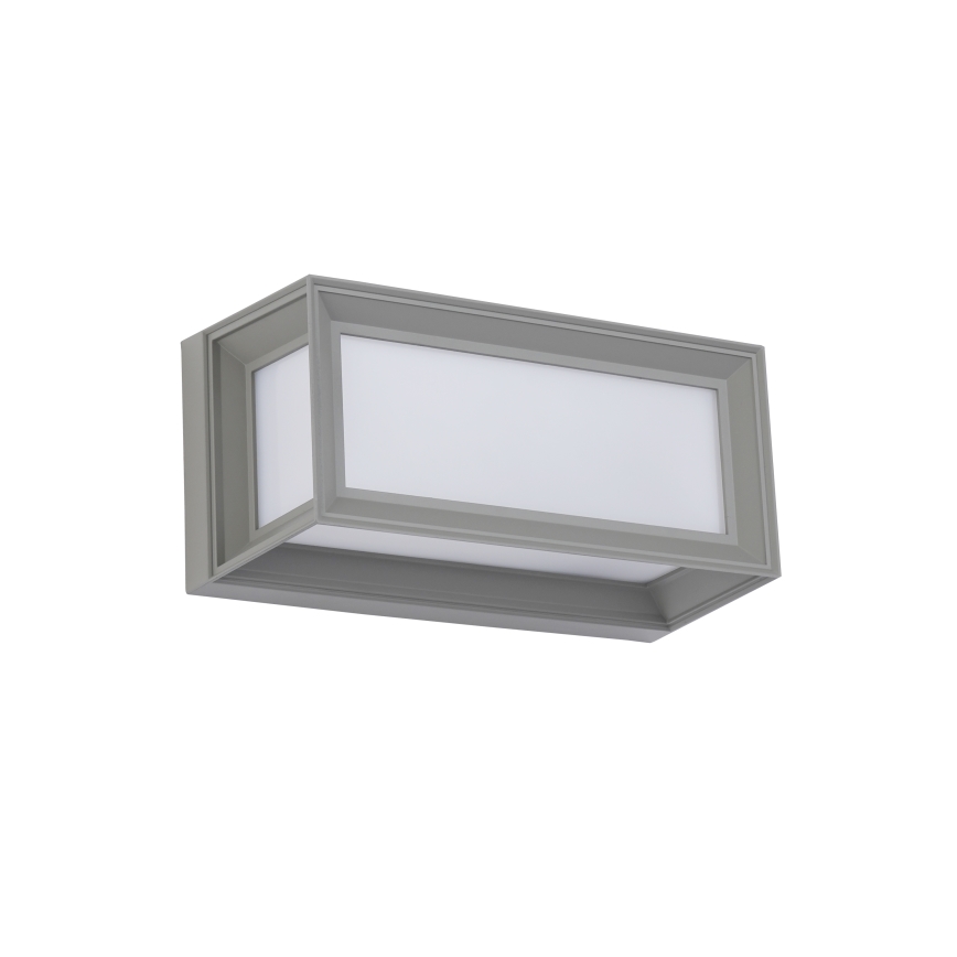 Brilagi - PARKER LED kültéri fali lámpatest 12W/230V 3000/4500/6000K szürke IP44