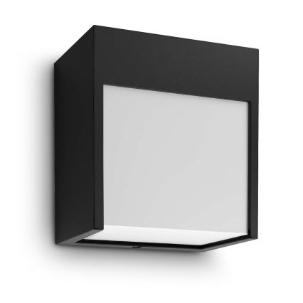 Brilagi - LED Kültéri fali lámpa TERNI LED/12W/230V fekete IP44