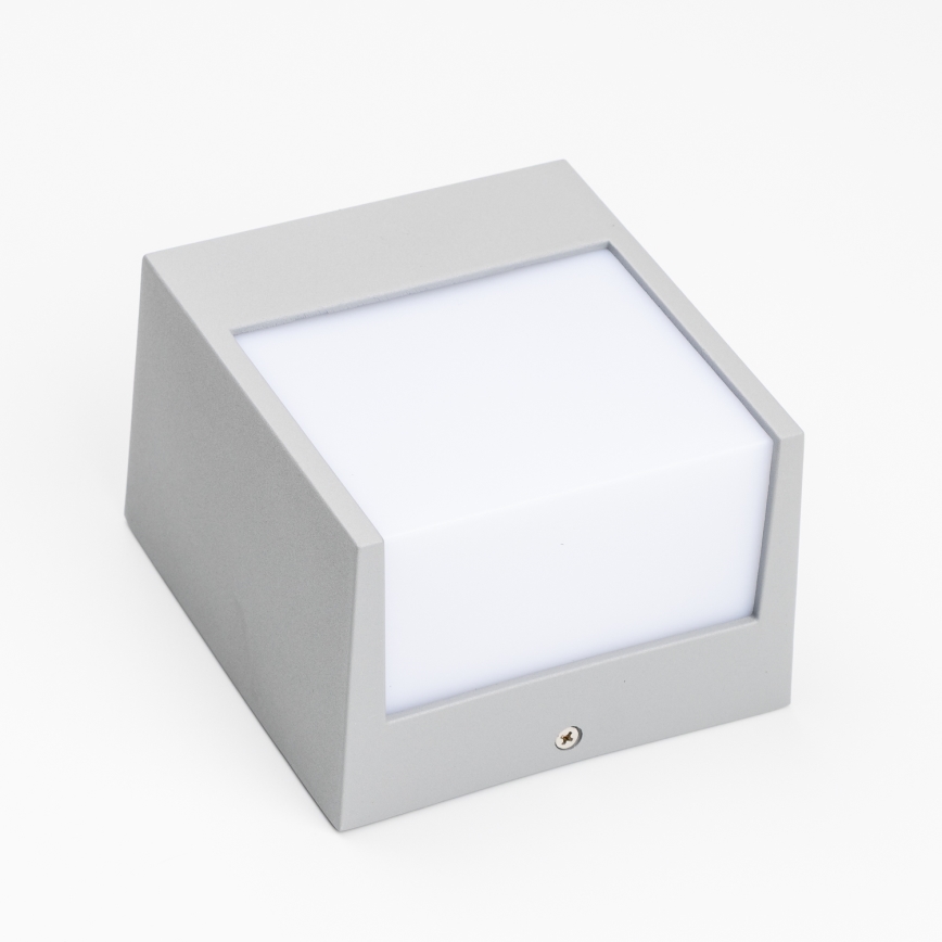 Brilagi - LED Kültéri fali lámpa TERNI LED/12W/230V szürke IP44