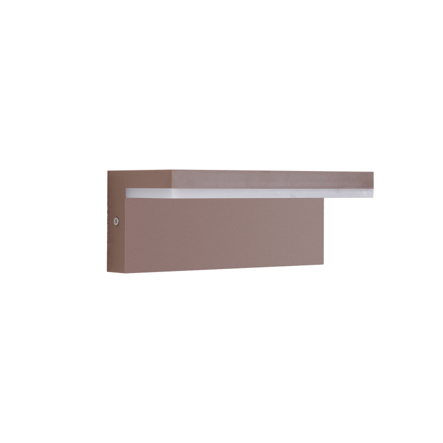 Brilagi - LED kültéri fali lámpa TESSI LED/10W/230V barna IP54
