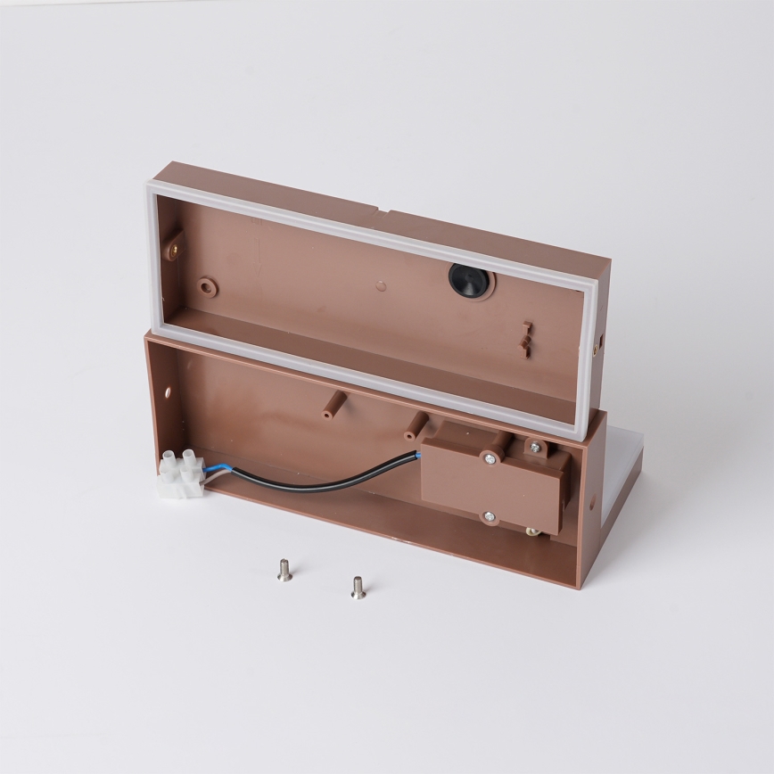 Brilagi - LED kültéri fali lámpa TESSI LED/10W/230V barna IP54