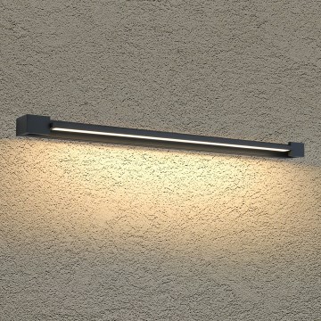 BRILAGI - LED Kültéri fali lámpatest AQUA LINE LED/24W/230V 90 cm IP44 fekete CRI 90