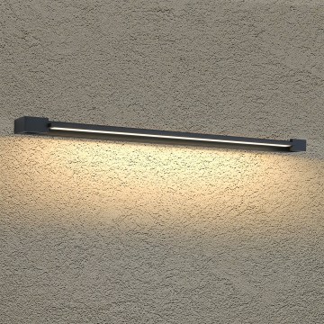 BRILAGI - LED kültéri fali lámpatest AQUA LINE LED/28W/230V 100 cm IP44 fekete CRI 90