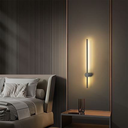 Brilagi - AURA LED kültéri fali lámpatest LED/12W/230V 3000K IP54 65 cm antracit CRI 90