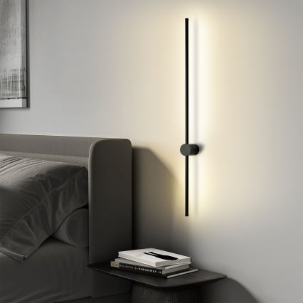 Brilagi - LED kültéri fali lámpa AURA LED/20W/230V 4000K IP54 97 cm fekete CRI 90