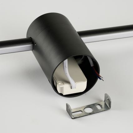 Brilagi - LED kültéri fali lámpa AURA LED/20W/230V 4000K IP54 97 cm fekete CRI 90