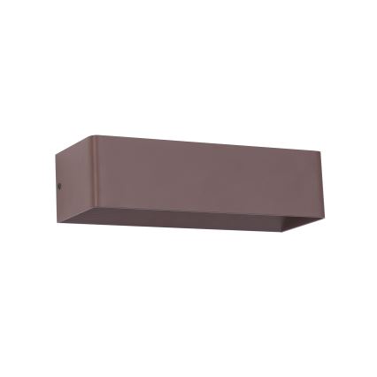 Brilagi - LED kültéri fali lámpatest DONNANI LED/12W/230V 30 cm barna IP44