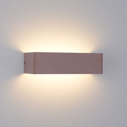 Brilagi - LED kültéri fali lámpatest DONNANI LED/12W/230V 30 cm barna IP44