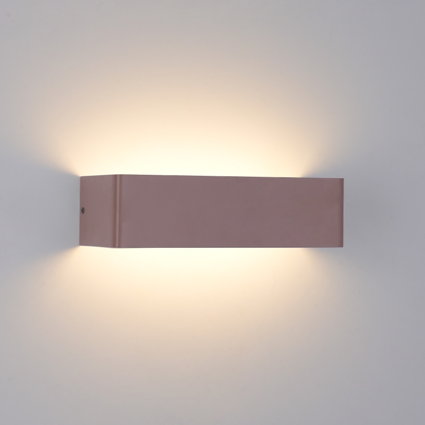 Brilagi - LED kültéri fali lámpatest DONNANI LED/12W/230V 30 cm barna IP44