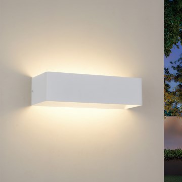 Brilagi - LED kültéri fali lámpatest DONNANI LED/12W/230V 30 cm fehér IP44