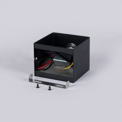 Brilagi - LED kültéri fali lámpatest DONNANI LED/5W/230V 10 cm fekete IP44